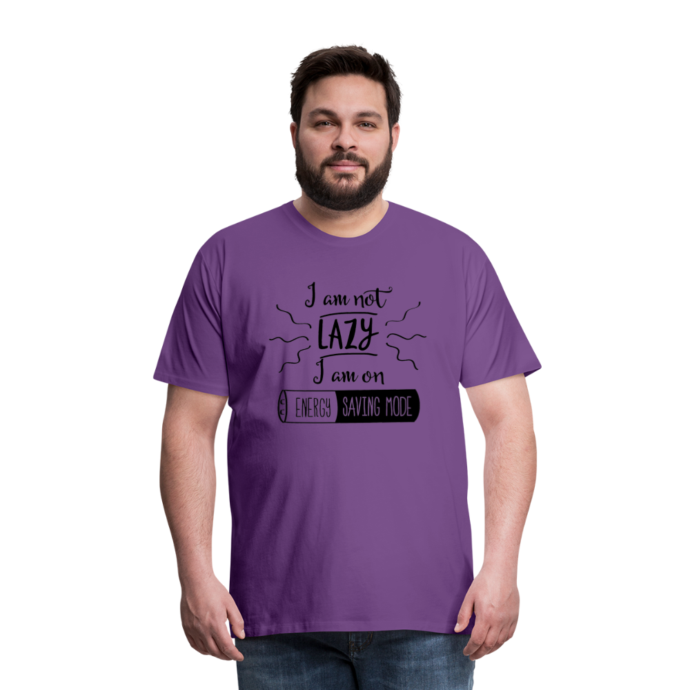 Customizable Men's Premium T-Shirt - purple