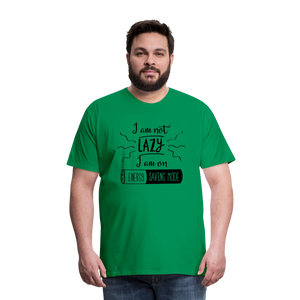 Customizable Men's Premium T-Shirt - kelly green  
