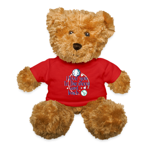 Customizable Teddy Bear - red  