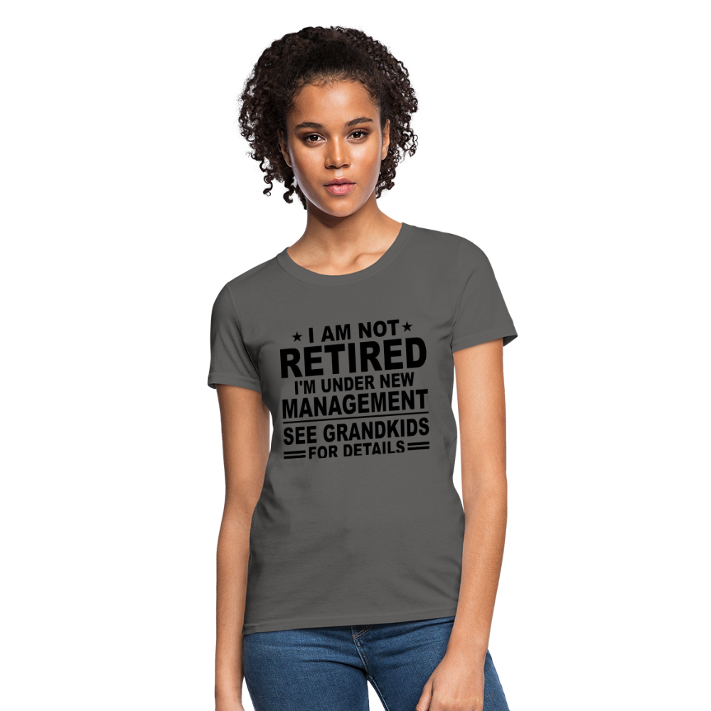 Customizable Women's T-Shirt - charcoal