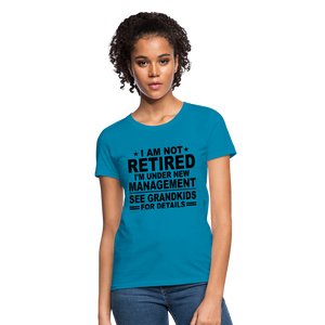 Customizable Women's T-Shirt - turquoise  