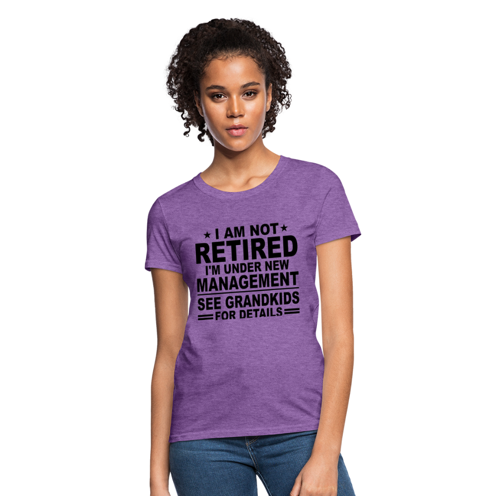 Customizable Women's T-Shirt - purple heather