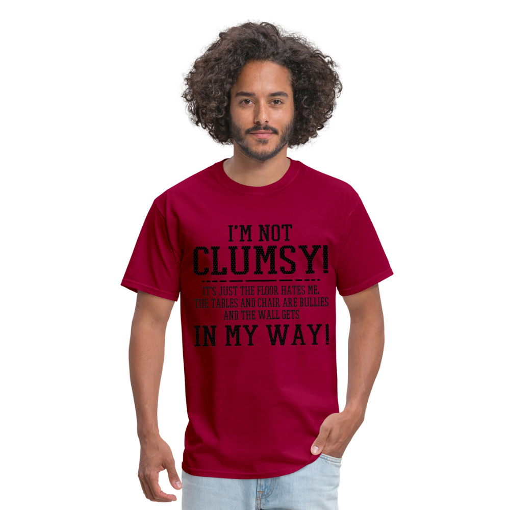Customizable Unisex Classic T-Shirt - dark red