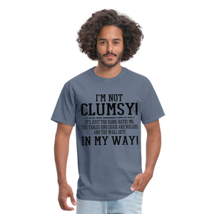 Customizable Unisex Classic T-Shirt - denim  