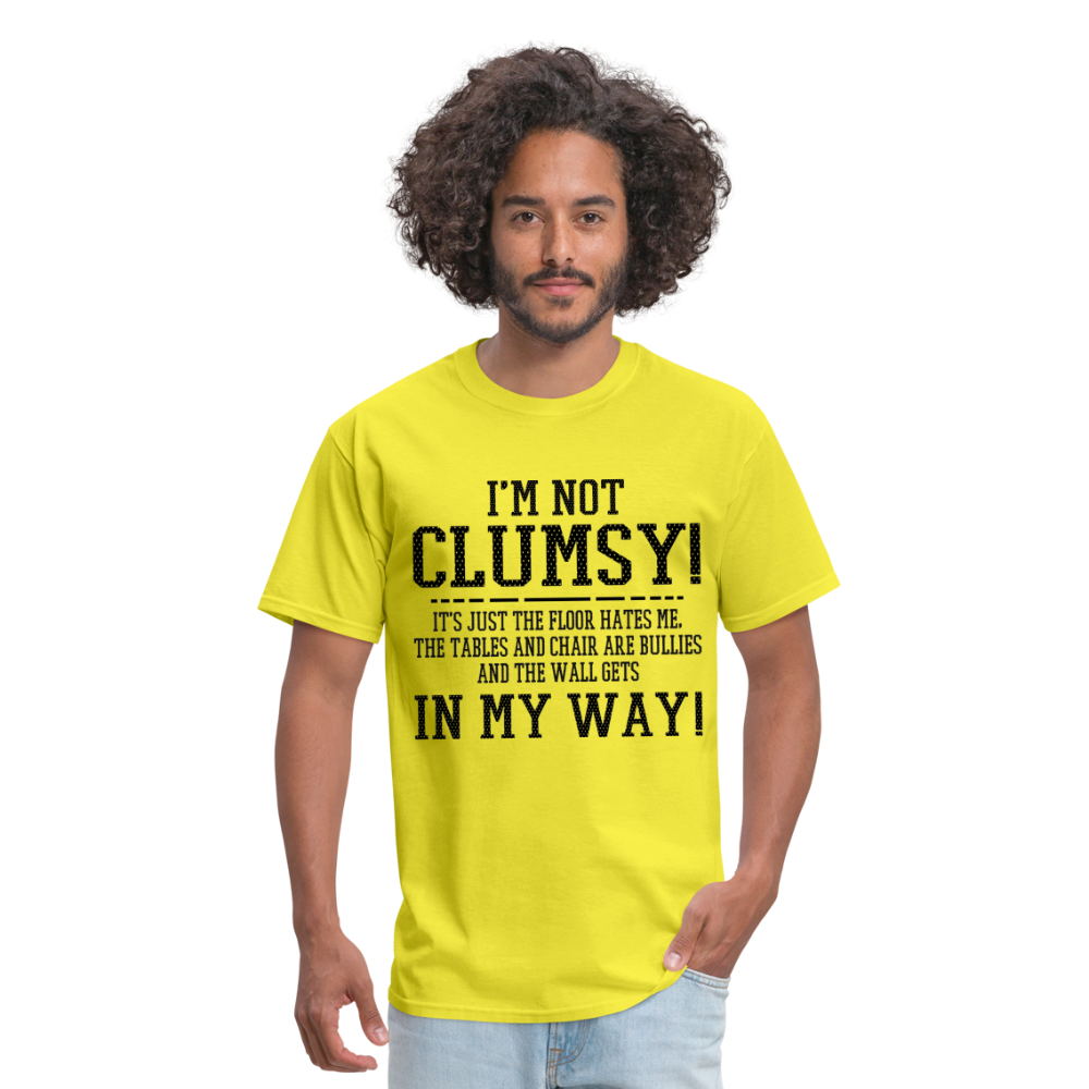 Customizable Unisex Classic T-Shirt - yellow