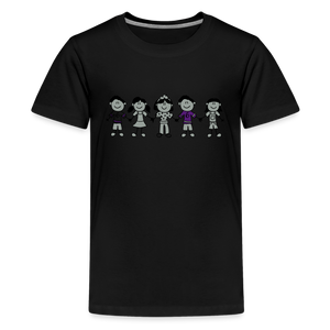 Customizable Kids' Premium T-Shirt - black  