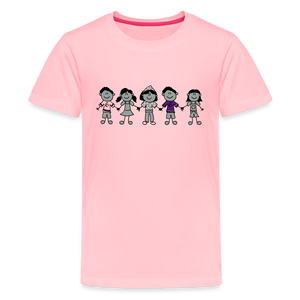 Customizable Kids' Premium T-Shirt - pink  