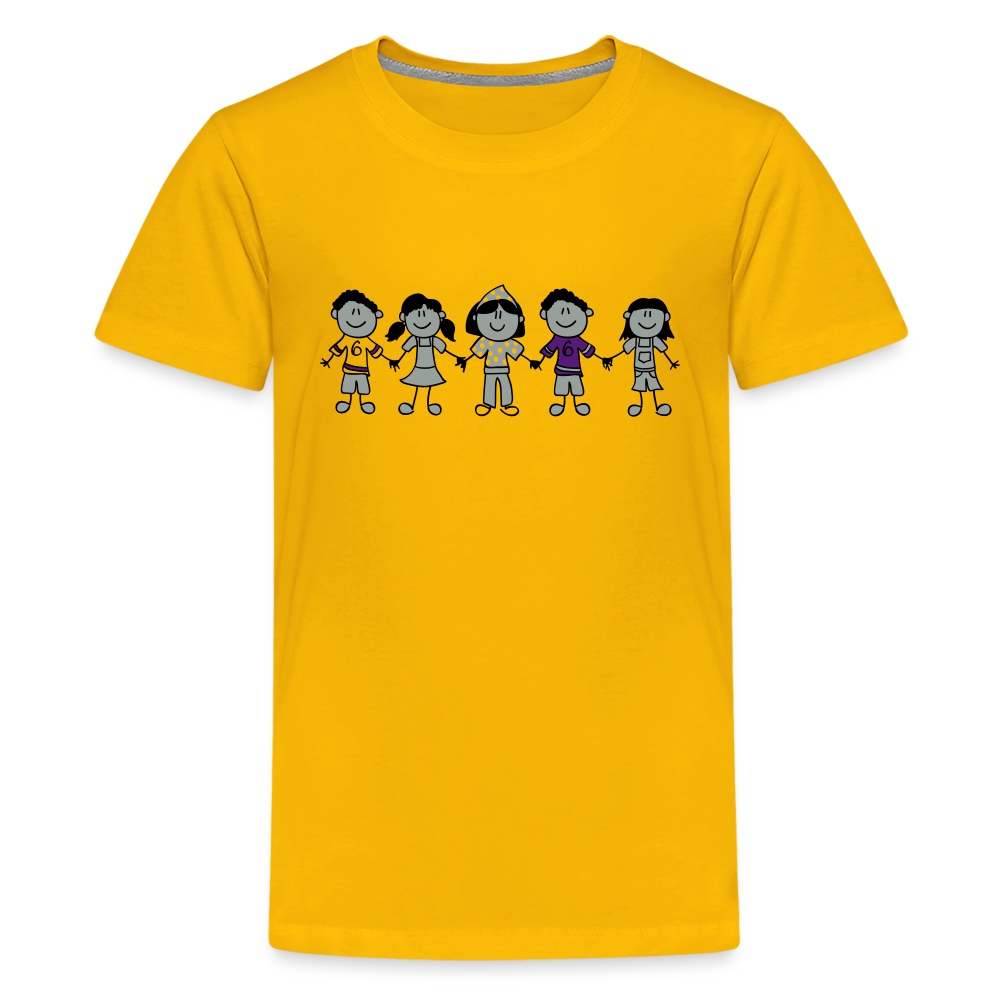 Customizable Kids' Premium T-Shirt - sun yellow