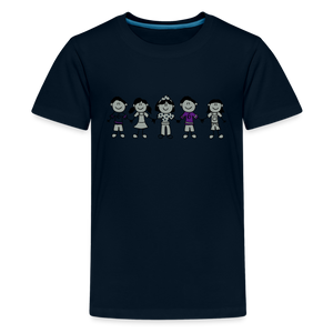 Customizable Kids' Premium T-Shirt - deep navy  