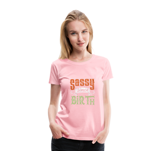 Customaizable Women’s Premium T-Shirt - pink  