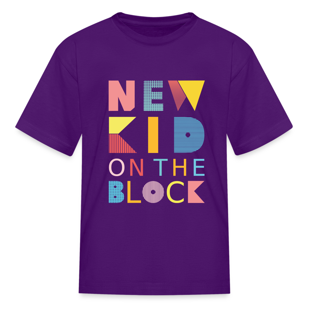 Customizable Kids' T-Shirt - purple