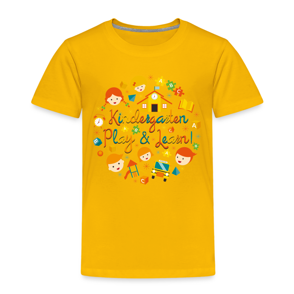 Customizable Toddler Premium T-Shirt - sun yellow