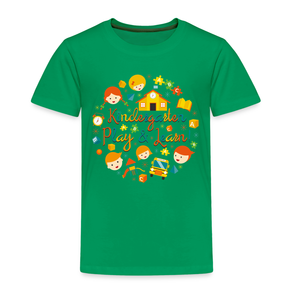 Customizable Toddler Premium T-Shirt - kelly green