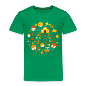 Customizable Toddler Premium T-Shirt - kelly green  