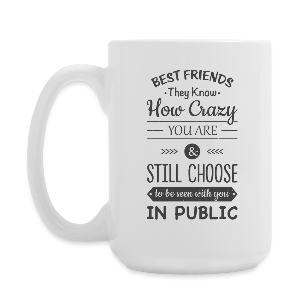 Customizable Coffee/Tea Mug 15 oz - white
