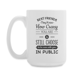 Customizable Coffee/Tea Mug 15 oz - white  