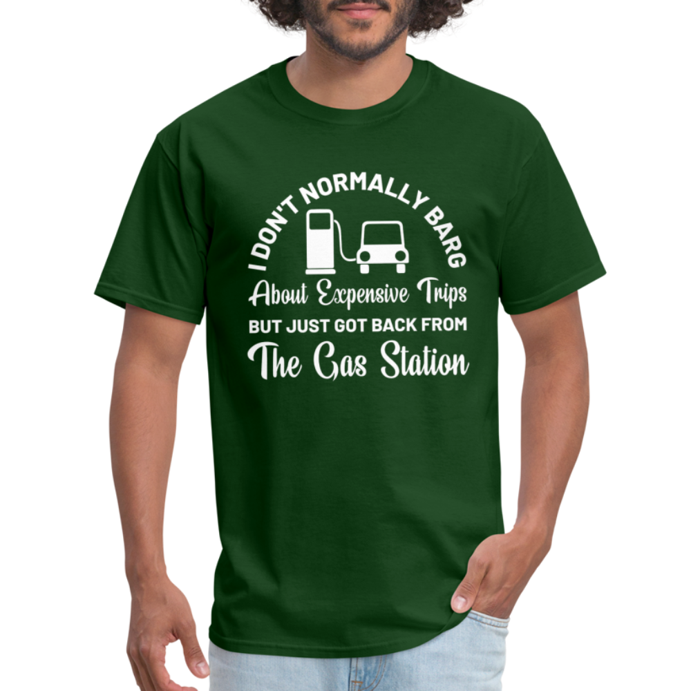 Customizable Gas Funny Unisex Classic T-Shirt - forest green