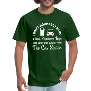Customizable Gas Funny Unisex Classic T-Shirt - forest green  