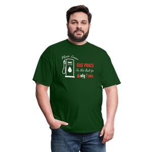 Customizable Funny Gas Unisex Classic T-Shirt - forest green  