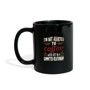 Customizable Full Color Funny Coffee Mug - black  