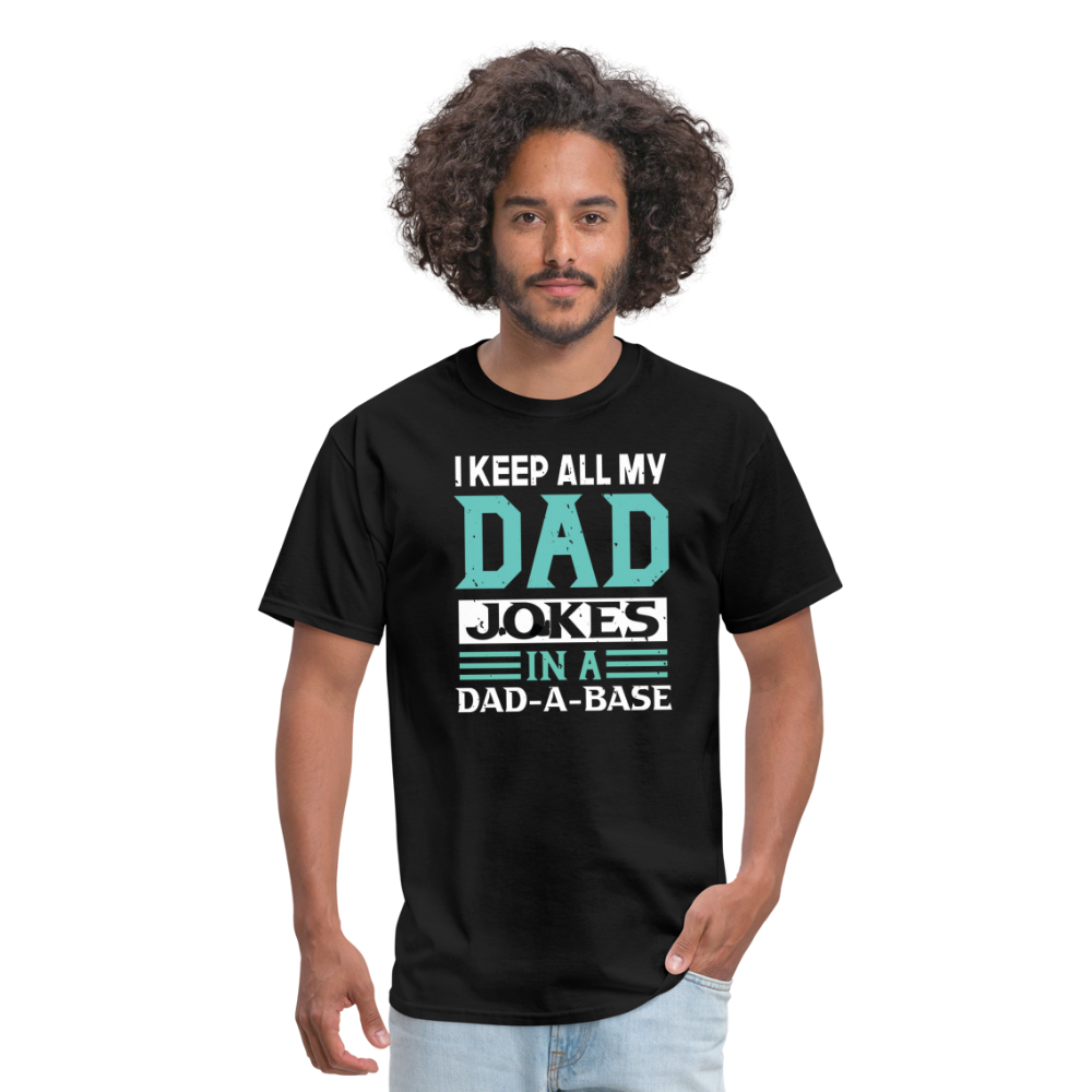 Father's Day Funny "Dad Jokes" Unisex Classic T-Shirt - black