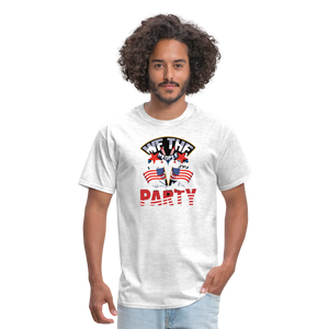 "We The People Want To Party" Unisex Classic T-Shirt - light heather gray  