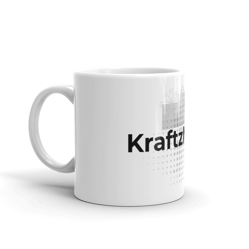 KNG White glossy mug